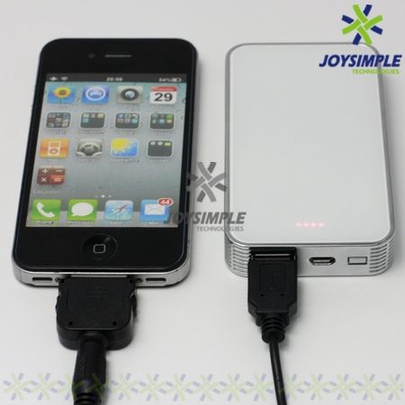 5000 mAh (Li-Pol) Portable charger for mobile phone / MP3 player