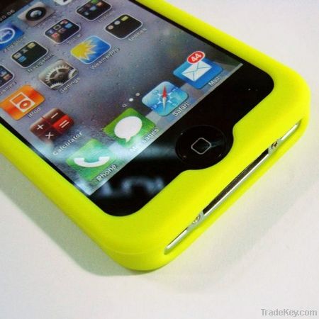iPhone 4/4S silicone cases 10 colors