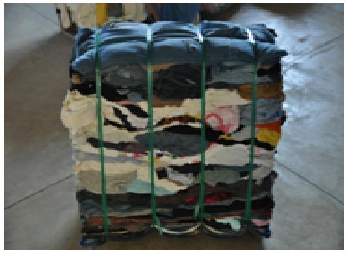 Grade A/B bales of clothing