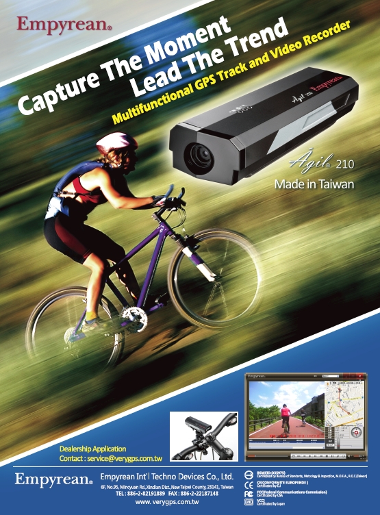 GPS track and video recorder