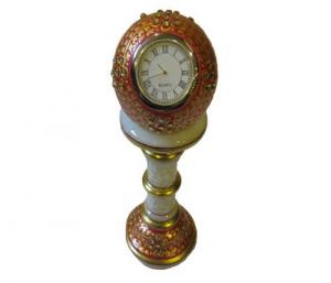 Marble Gold Painted Pillar Watch