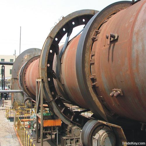 Complete baking system of limestone rotary kiln