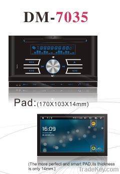 New Android car DVD GPS with 3G, WIFI, ipod, bluetooth, radio, etc.