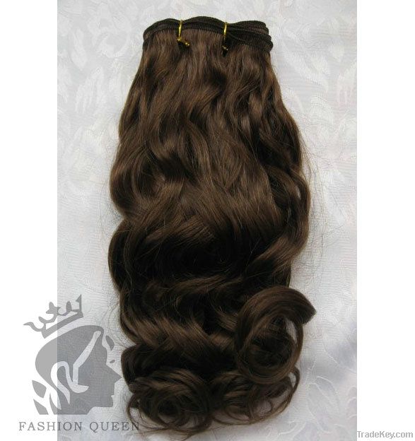 Color #6 Super Quality Indian Remy Hair Wefts