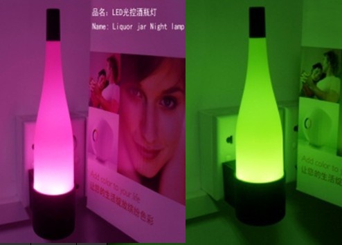 2011 hotsale trendy Liquor Jar Lamp promotion gift, christmas gift