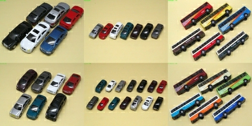 model cars scale z, n, h0, 00, 0