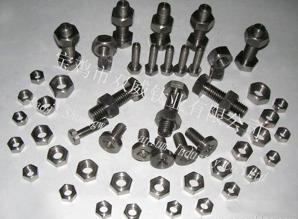 Titanium standard parts