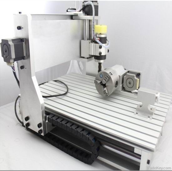 Mini CNC Router with 4th axis