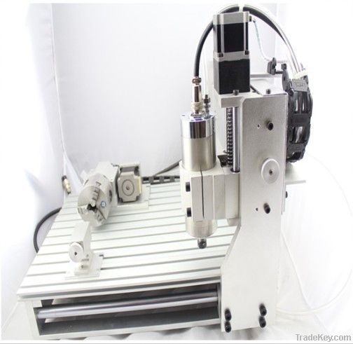 Mini CNC Router with 4th axis