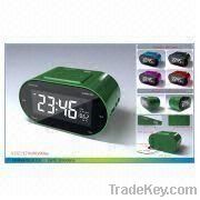 AM/FM LCD Clock Radio with AC Power, Time Display and and Alarm/Snooze