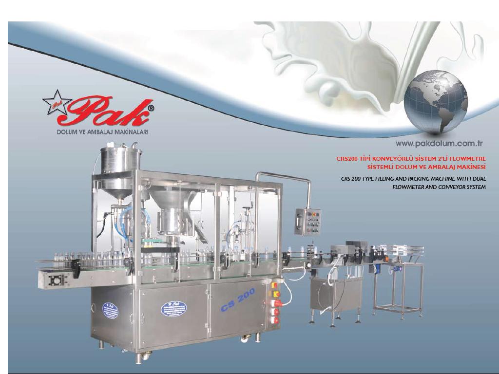 crs200 pakdolum filling sealing bottling capping packaging machines Co