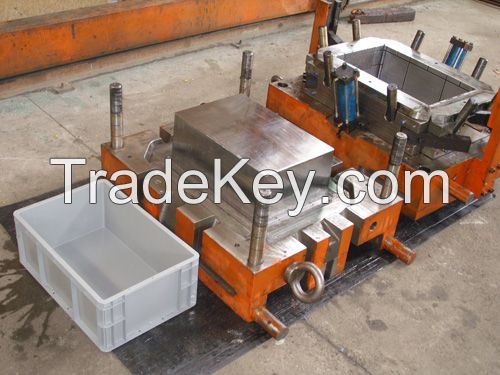 plastic injection molding mould crate plastic mold crate tools