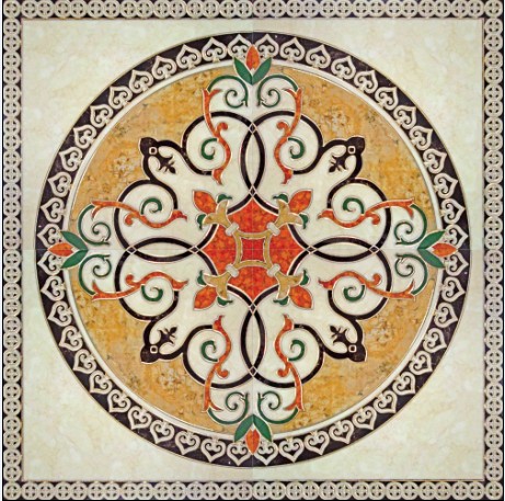 Ceramic golden Carpet tile