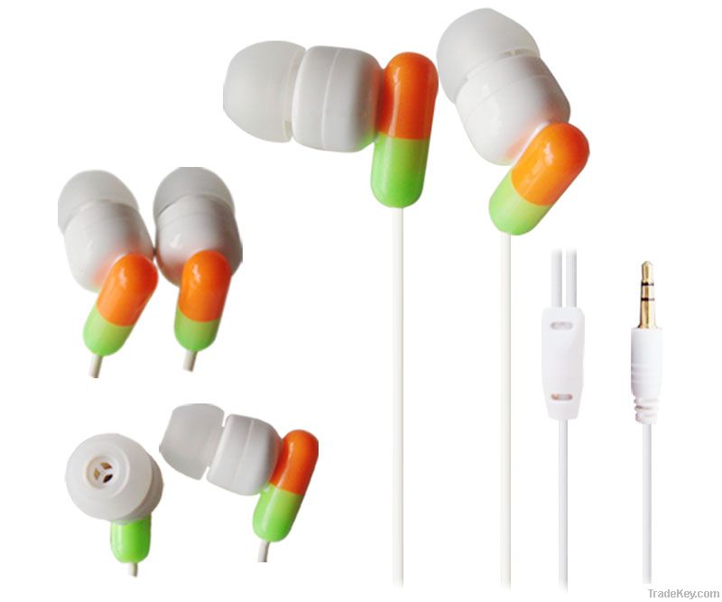Great stereo hot promotional earphone for mp3 mp4 mobile phone laptop