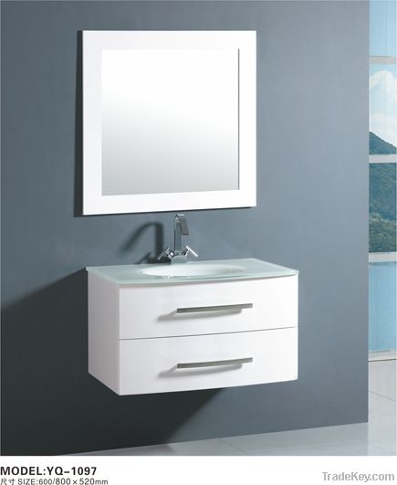 White PVC Cabinet, Bathroom Vanity
