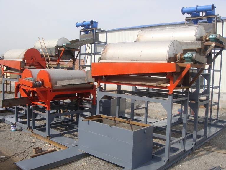 magnetic separator iron sand