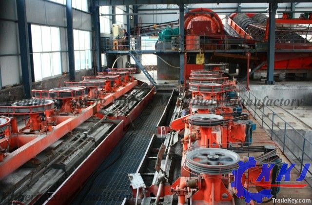High recovery rate Gold ore beneficiation line equipment