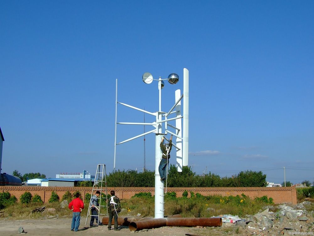 1000w vertical axis wind turbine