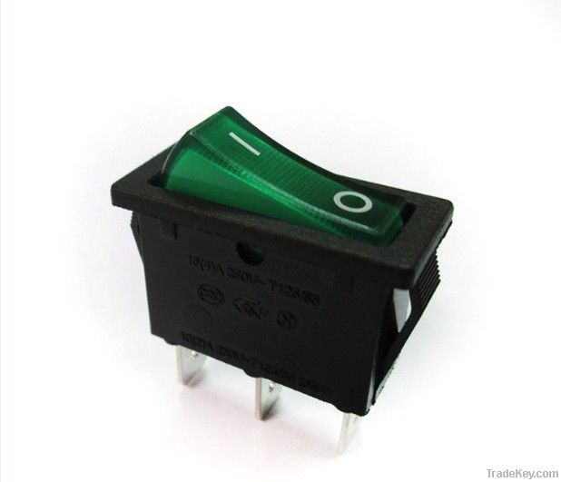 2 Position 4 Pin Double Pole On-Off Rocker Switch 16A 250/125VAC