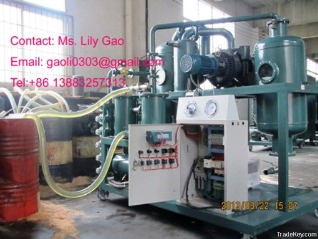 ZYD-I Series Double Stage Vacuum Transformer Oil Regeneration Purifier
