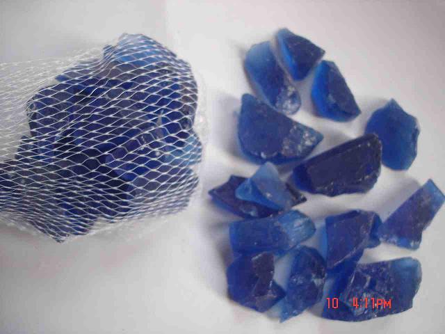 decorative glass rocks