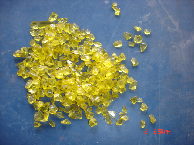 decorative glass chips