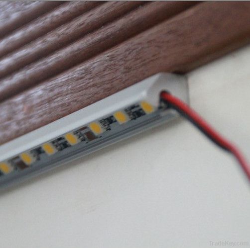 Aluminum LED profile, for counters, glass showcases