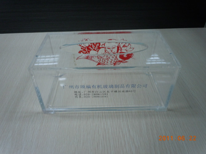 Acrylic Tissue Box