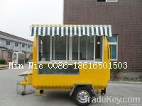Mobile Food Van With Canopy
