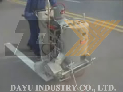 DY-HPT Hand-Push Thermoplastic Road Marking Machine