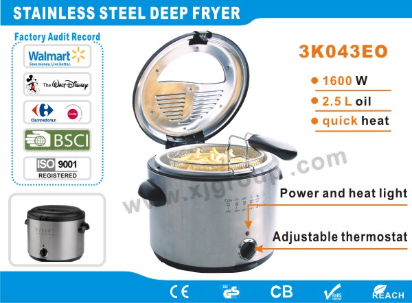Electric Deep Fryer   XJ-3K043EO