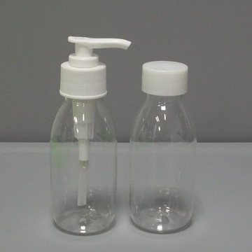 120ml clear PET bottle