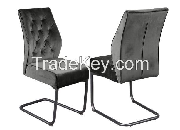 hot selling new fabric dining room metal chair XYDC-1956