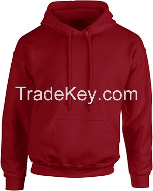 Custom OEM High Quality Fleece Pullover Solid Color Over sized Hoodie