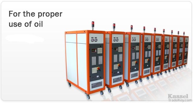 Oil-operated temperature control units up to 380Â°C