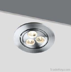 3*1W Recessed down light