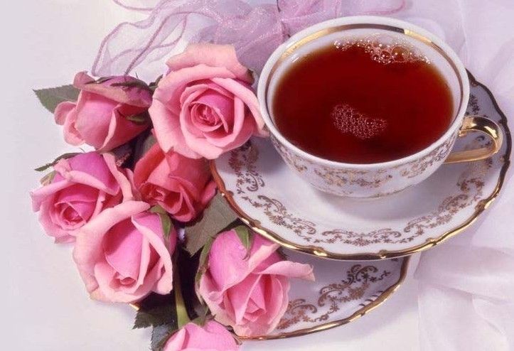 Rose black tea (quietly elegant taste)