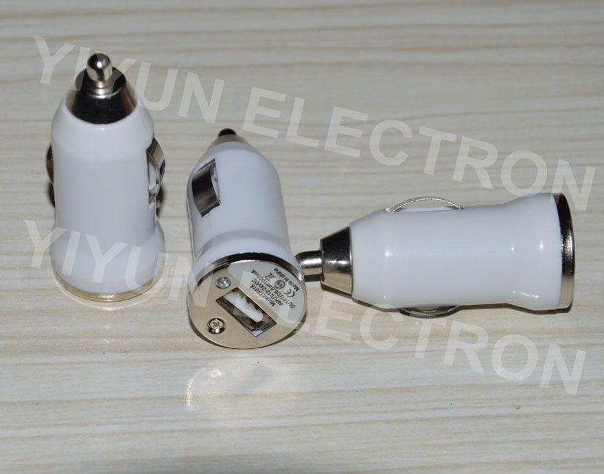5V 1A USB Car Charger for iPhone/HTC/Samsung (YAP-014)