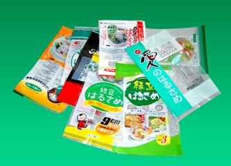 Cooking series frozen food printed packaging pouch
