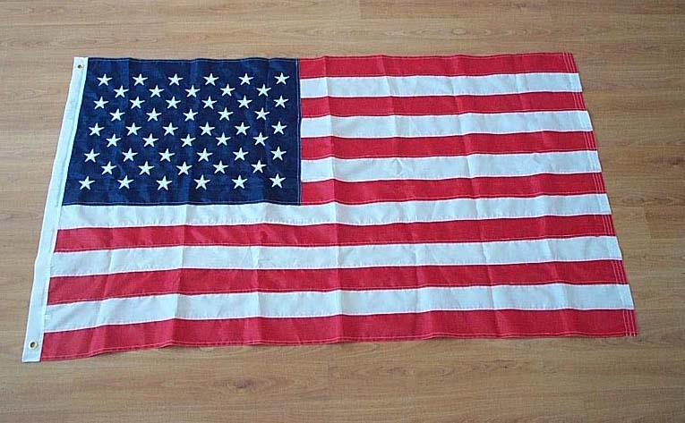 USA Embroidery flags