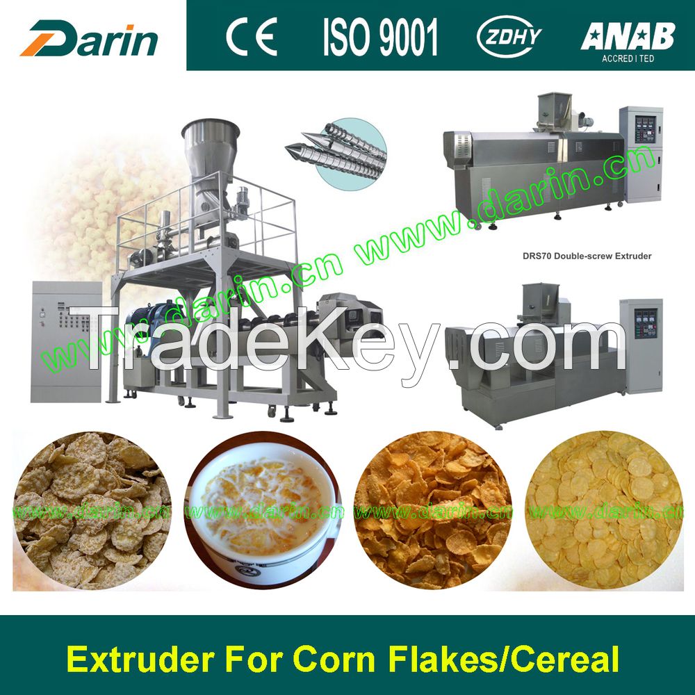 Crispy Corn Flakes Extruder