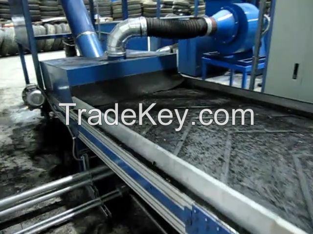 Tire recycling machinery &amp;amp; Rubber crumb