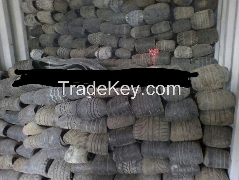 3 Piece Cut Truck And Bus Tyre