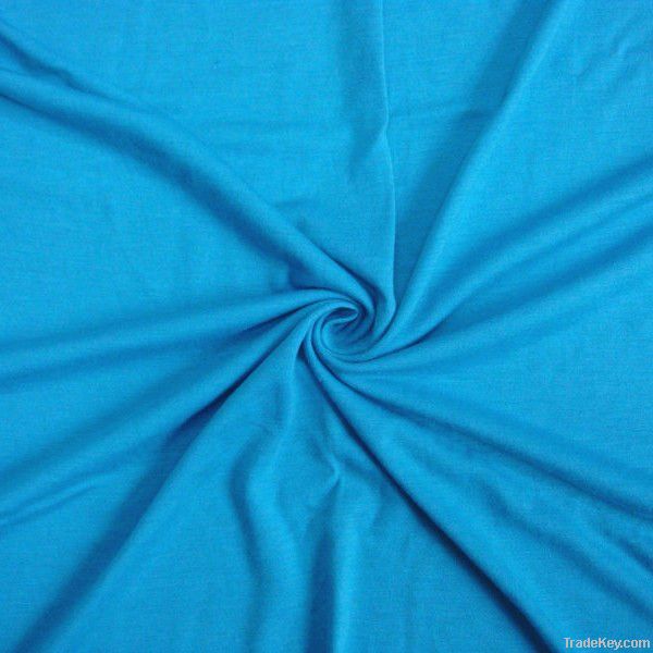 100% cotton single jersey knitted fabric