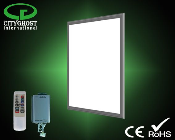 LED SMD IP44 classII remote controlled dimmable square LED panel