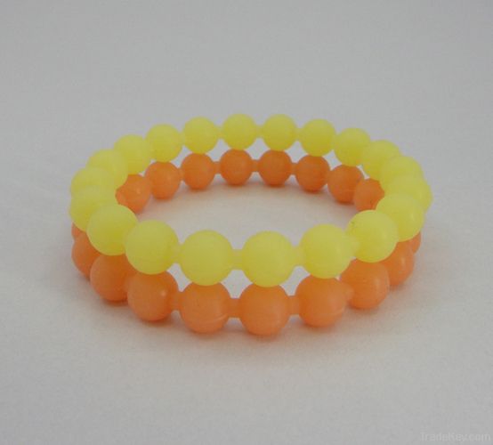 silicone bead bracelet