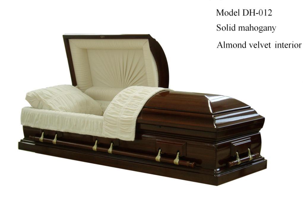 china wood casket