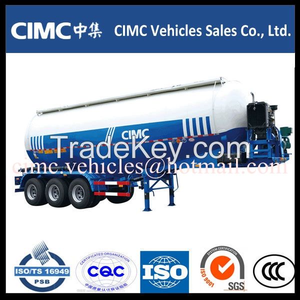 CIMC 3 axle cement tank trailer for sale