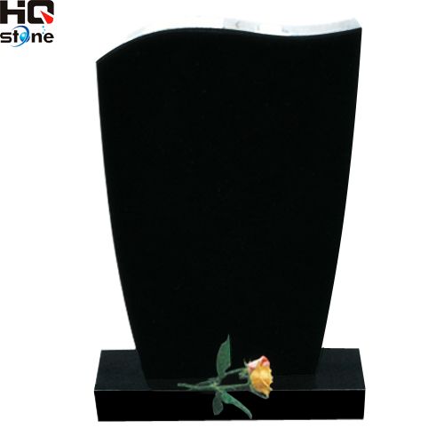 Simple Shanxi Black Granite Monuments