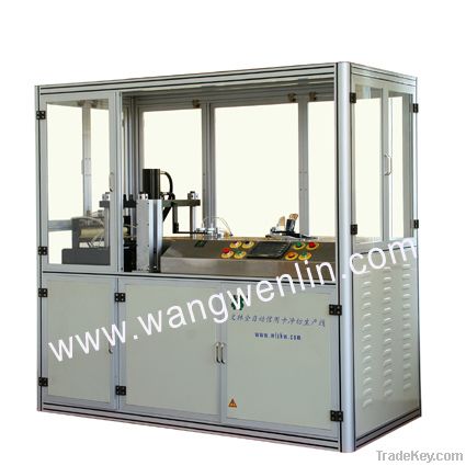 WENLIN-HS-4A/5A PLC HIGH SPEED AUTOMATIC PUNCHING MACHINE WITH CASING